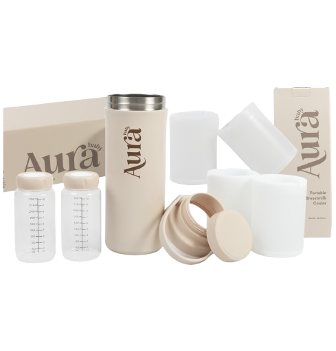 Aura Baby Complete Breastmilk Cooling Set